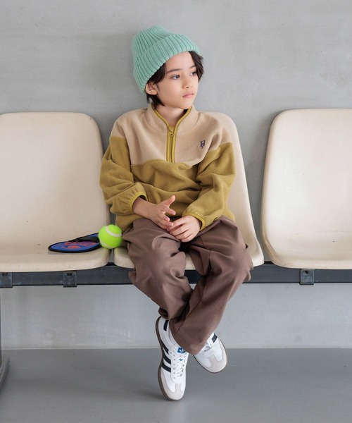 BAYFLOW（ベイフロー）の「[新色登場☆5色展開！]カラーニットワッチ(KIDS)（ニットキャップ/ビーニー・キッズ・オレンジ/パープル/ライトグレー/ライトグリーン/ブラック・MEDIUM/LARGE）」の8枚目の写真