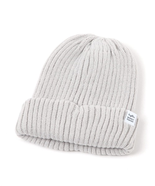 BAYFLOW（ベイフロー）の「[新色登場☆5色展開！]カラーニットワッチ(KIDS)（ニットキャップ/ビーニー・キッズ・オレンジ/パープル/ライトグレー/ライトグリーン/ブラック・MEDIUM/LARGE）」の13枚目の写真