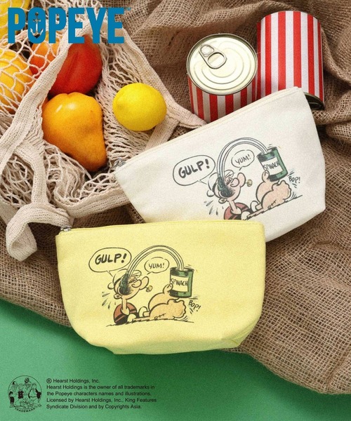 GLOBAL WORK（グローバルワーク）の「POPEYE(TM)/ミニポーチ/一部店舗限定/601876（ポーチ・メンズ・イエロー系その他4/ホワイト系その他2/スカイブルー/ホワイト・FREE）」の20枚目の写真