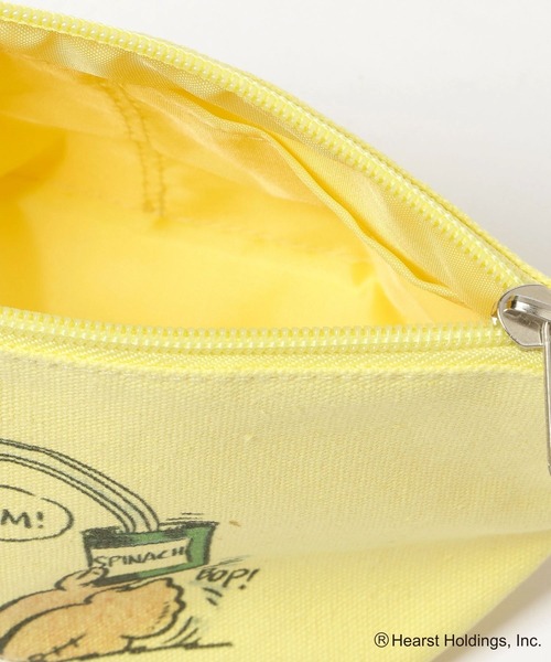 GLOBAL WORK（グローバルワーク）の「POPEYE(TM)/ミニポーチ/一部店舗限定/601876（ポーチ・メンズ・イエロー系その他4/ホワイト系その他2/スカイブルー/ホワイト・FREE）」の5枚目の写真