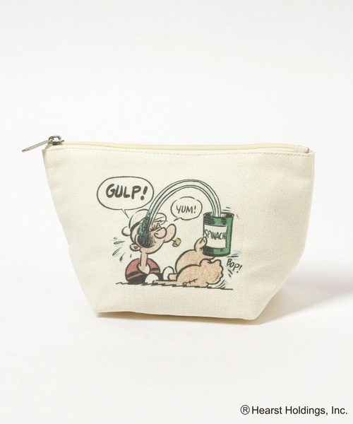 GLOBAL WORK（グローバルワーク）の「POPEYE(TM)/ミニポーチ/一部店舗限定/601876（ポーチ・メンズ・イエロー系その他4/ホワイト系その他2/スカイブルー/ホワイト・FREE）」の7枚目の写真