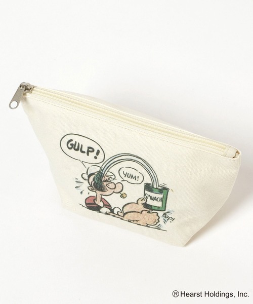 GLOBAL WORK（グローバルワーク）の「POPEYE(TM)/ミニポーチ/一部店舗限定/601876（ポーチ・メンズ・イエロー系その他4/ホワイト系その他2/スカイブルー/ホワイト・FREE）」の9枚目の写真