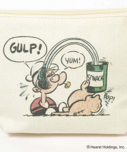 GLOBAL WORK（グローバルワーク）の「POPEYE(TM)/ミニポーチ/一部店舗限定/601876（ポーチ・メンズ・イエロー系その他4/ホワイト系その他2/スカイブルー/ホワイト・FREE）」の13枚目の写真