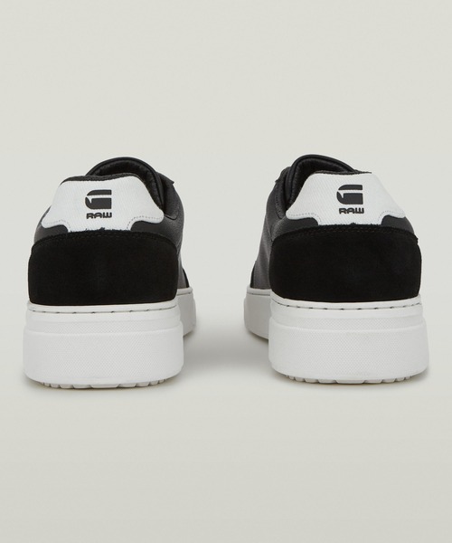 G-STAR(ジースター)の「Straker Lea Sneakers/ベーシックデザインレザースニーカー(スニーカー・メンズ・ブラック・42/43/41)」の5枚目の写真