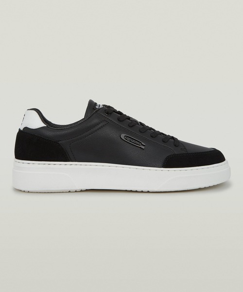 G-STAR(ジースター)の「Straker Lea Sneakers/ベーシックデザインレザースニーカー(スニーカー・メンズ・ブラック・42/43/41)」の3枚目の写真