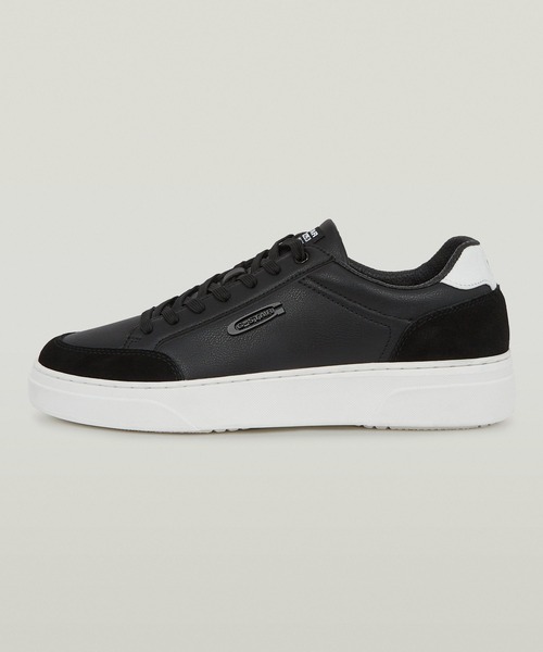 G-STAR(ジースター)の「Straker Lea Sneakers/ベーシックデザインレザースニーカー(スニーカー・メンズ・ブラック・42/43/41)」の2枚目の写真