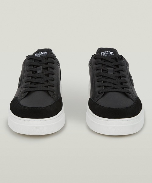 G-STAR(ジースター)の「Straker Lea Sneakers/ベーシックデザインレザースニーカー(スニーカー・メンズ・ブラック・42/43/41)」の4枚目の写真
