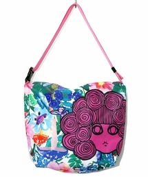 ScoLar(スカラー) 両面総柄スカラーちゃんショルダーバッグ