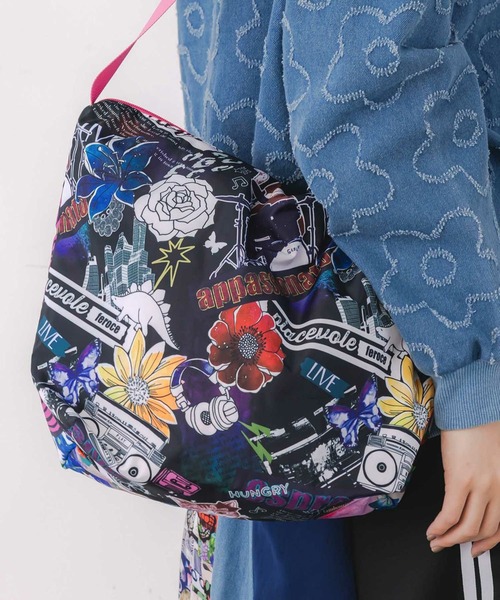 ScoLar（スカラー）の「ScoLar(スカラー) 両面総柄スカラーちゃんショルダーバッグ（ショルダーバッグ・レディース・オレンジ/パープル/ピンク・FREE）」の15枚目の写真