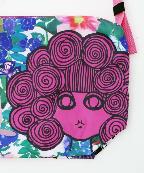 ScoLar（スカラー）の「ScoLar(スカラー) 両面総柄スカラーちゃんショルダーバッグ（ショルダーバッグ・レディース・オレンジ/パープル/ピンク・FREE）」の17枚目の写真