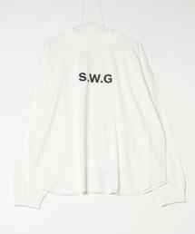 SWINGGGR（スウィンガー）の「THE SWINGGGR/ザ スウィンガー/HI NECK LONG TEE（Tシャツ/カットソー）」