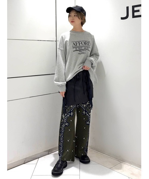 love&peace様 C6434 ハイゲージニット×パンツコーデ love&peace様 C6434 ハイゲージニット×パンツコーデ