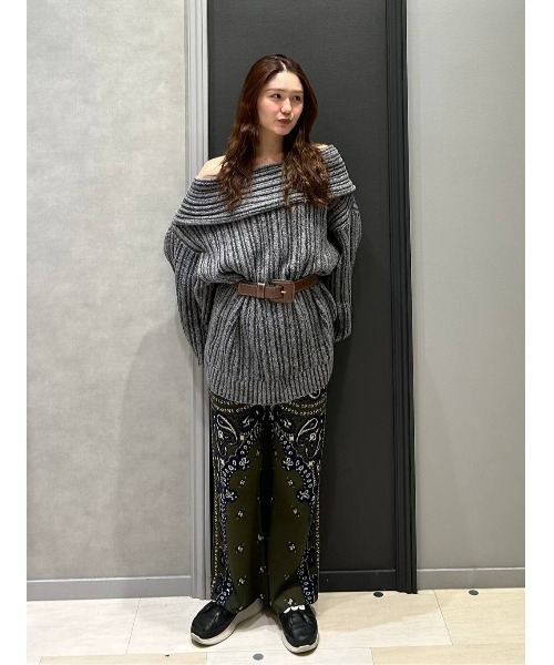 JEANASIS  web限定♡♡ニット WEB限定】ヴィンテージウラケBIGプルオーバー/150264（スウェット