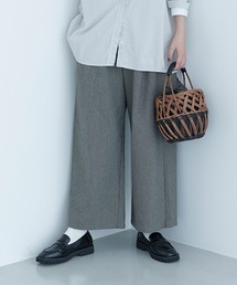 studio CLIP（スタディオクリップ）の「クラシックチェックイージーパンツ[プチ・プラスサイズあり]（その他パンツ）」