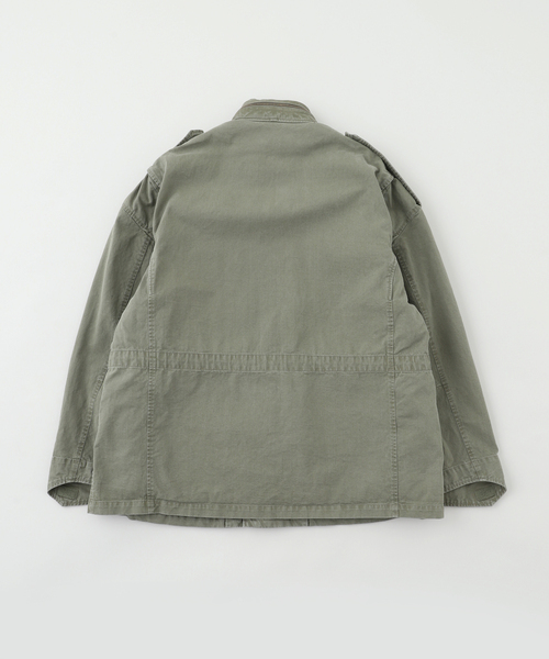 YUKI HASHIMOTO(ユウキハシモト)の「YUKI HASHIMOTO / ユウキハシモト WASHED FIELD JACKET(ミリタリージャケット・メンズ・カーキ/ブラック・LARGE)」の3枚目の写真