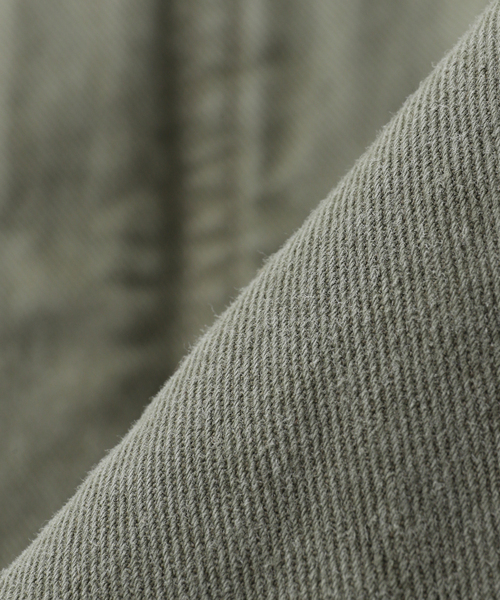 YUKI HASHIMOTO(ユウキハシモト)の「YUKI HASHIMOTO / ユウキハシモト WASHED FIELD JACKET(ミリタリージャケット・メンズ・カーキ/ブラック・LARGE)」の8枚目の写真