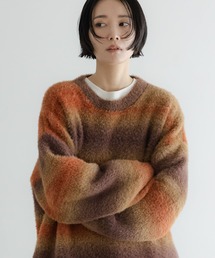 LOWRYS FARM | 【LFM(U)】シャギーグラデニットプルオーバー　 606229(ニット/セーター)