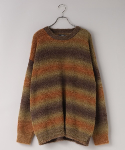 LOWRYS FARM(ローリーズファーム)の「【LFM(U)】シャギーグラデニットプルオーバー 606229(ニット/セーター・メンズ・ネイビー/ブラウン・FREE)」の22枚目の写真