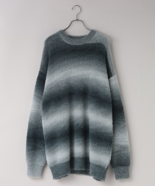 LOWRYS FARM(ローリーズファーム)の「【LFM(U)】シャギーグラデニットプルオーバー 606229(ニット/セーター・メンズ・ネイビー/ブラウン・FREE)」の21枚目の写真