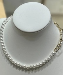Neige（ネージュ）の「パールチェーンネックレス（ネックレス）」