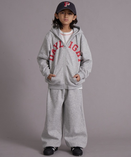 NO COFFEE CLUBHAUS スウェットセットアップパーカー グレー NO COFFEE CLUBHAUS スウェットセットアップパーカー グレー