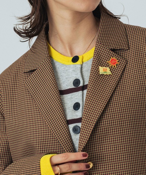 ROSE BUD（ローズバッド）の「(CREOLME)CHECK TAILORED JACKET
