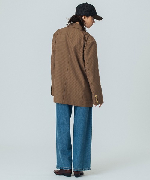 ROSE BUD（ローズバッド）の「(CREOLME)CHECK TAILORED JACKET