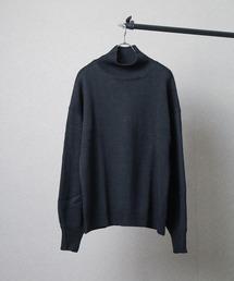 Bling Leads（ブリングリーズ）の「【RES】【Bling Leads】5ゲージ　オーバーサイズハイネックニット（ニット/セーター）」