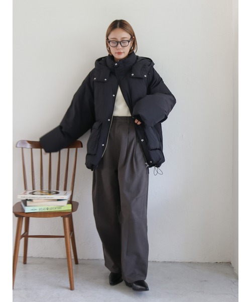 Ungrid（アングリッド）の「マットフレーム伊達メガネ（サングラス・レディース・ブラウン/ブラック・FREE）」の9枚目の写真