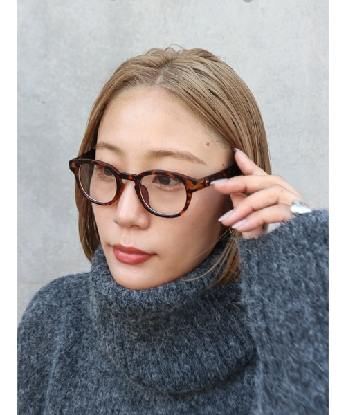Ungrid（アングリッド）の「マットフレーム伊達メガネ（サングラス・レディース・ブラウン/ブラック・FREE）」の17枚目の写真