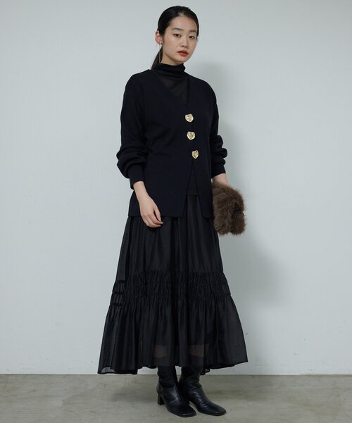 セール】ギャザーフレアスカート（スカート）｜GALLARDAGALANTE（ガ