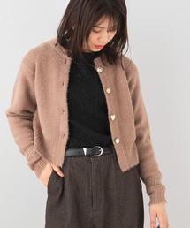 F by ROSSO | F by ROSSO　アソート釦ヘアリーカーディガン(カーディガン/ボレロ)