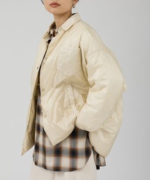 upperhights（アッパーハイツ）の「【upper hights/アッパーハイツ】GENEVE ダウンシャツブルゾン ダウンジャケット（ダウンジャケット/コート）」