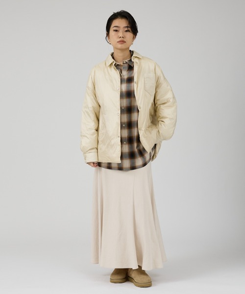 upper hights/アッパーハイツ】GENEVE ダウンシャツブルゾン ダウン