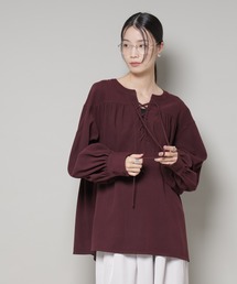 レース プルオーバー」に該当するシャツ/ブラウスファッション通販