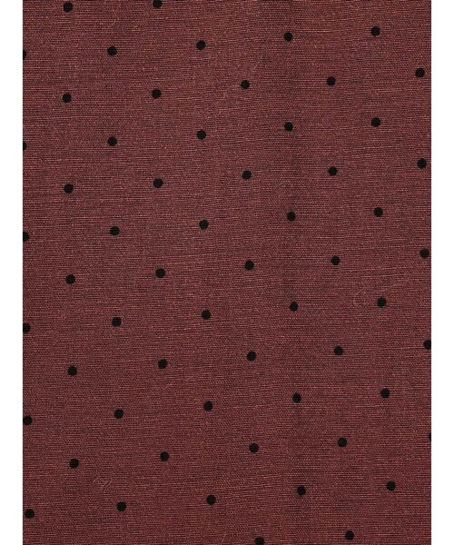 MidiUmi(ミディウミ)の「MidiUmi IPEKERプリントドットチュニック(ワンピース・レディース・ブラウン/ネイビー・FREE)」の4枚目の写真