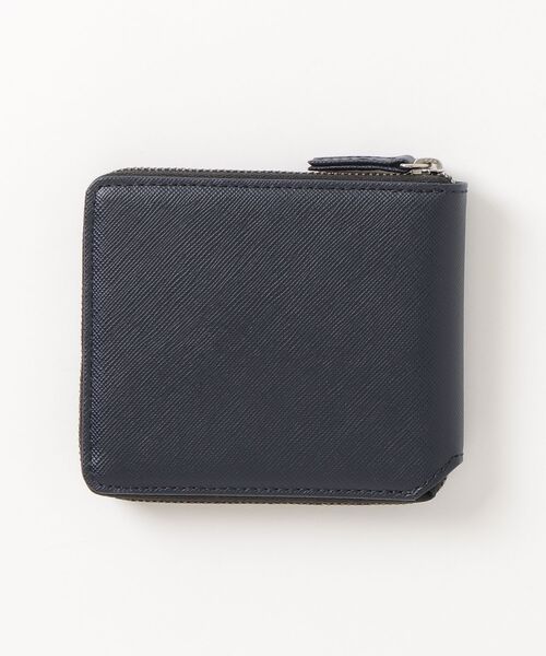 NAUTICA（ノーティカ）の「NAUTICA ノーティカ サフィアノ 2つ折りラウンド財布（財布・メンズ・ホワイト/ブラック/ネイビー・ONE SIZE）」の4枚目の写真
