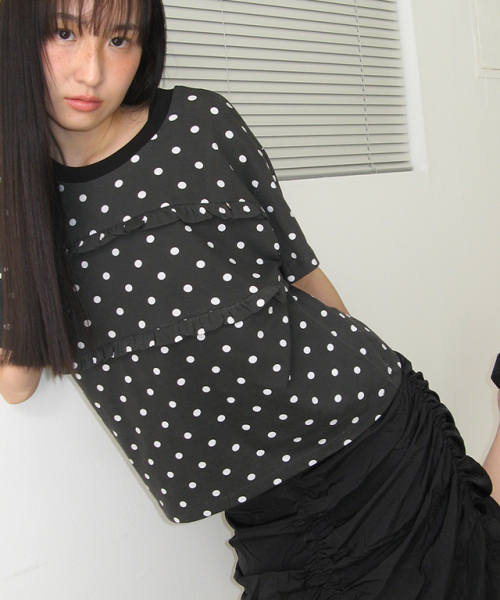 RONRON（ロンロン）の「SLEEVELESS SHIRRING DRESS BLACK（ワンピース・レディース・その他・FREE）」の5枚目の写真