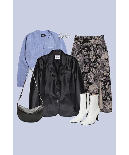 NICK&NICOLE(ニックアンドニコール)の「MANISH FAKE LEATHER JACKET_BLACK(ライダースジャケット・レディース・その他・FREE)」の12枚目の写真