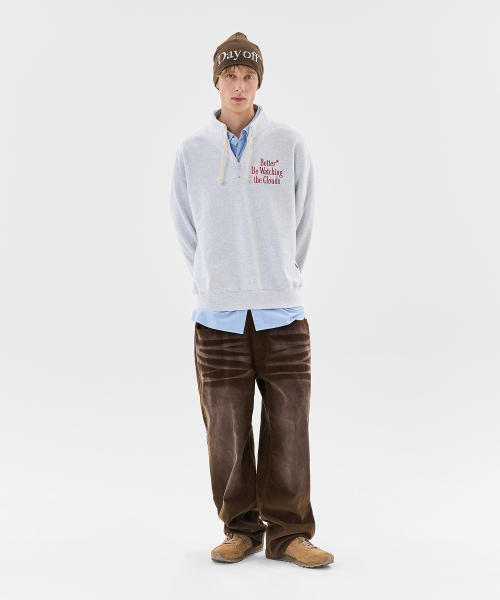 AECA(エイカ)の「VINTAGE WASHING CODUROY WIDE PANTS-BROWN(その他パンツ・レディース・その他・SMALL/MEDIUM/LARGE)」の4枚目の写真