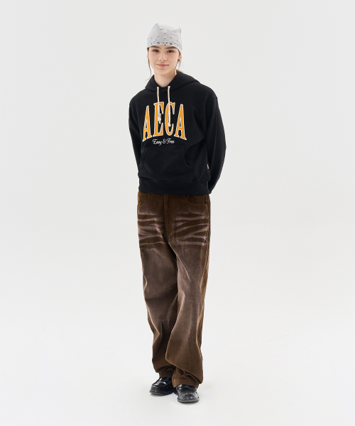 AECA(エイカ)の「VINTAGE WASHING CODUROY WIDE PANTS-BROWN(その他パンツ・レディース・その他・SMALL/MEDIUM/LARGE)」の6枚目の写真