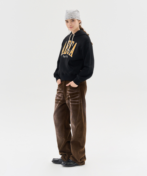 AECA(エイカ)の「VINTAGE WASHING CODUROY WIDE PANTS-BROWN(その他パンツ・レディース・その他・SMALL/MEDIUM/LARGE)」の7枚目の写真