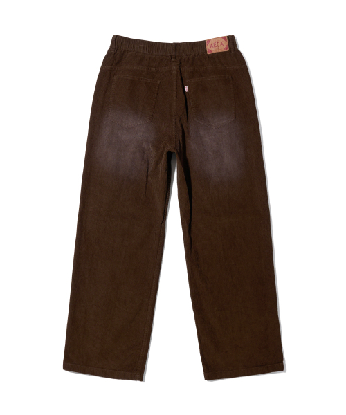 AECA(エイカ)の「VINTAGE WASHING CODUROY WIDE PANTS-BROWN(その他パンツ・レディース・その他・SMALL/MEDIUM/LARGE)」の12枚目の写真