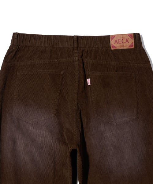 AECA(エイカ)の「VINTAGE WASHING CODUROY WIDE PANTS-BROWN(その他パンツ・レディース・その他・SMALL/MEDIUM/LARGE)」の15枚目の写真
