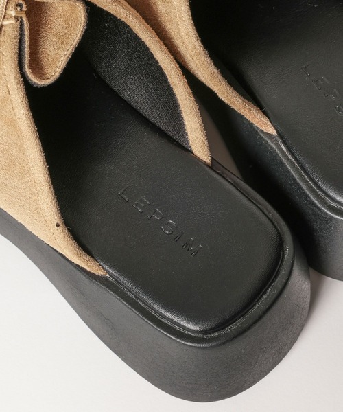 LEPSIM（レプシィム）の「モカシンサボ　603704（その他シューズ・レディース・ブラック/ベージュ・LARGE/MEDIUM）」の13枚目の写真
