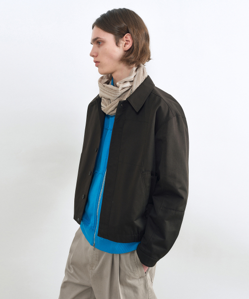 INSILENCE(インサイロンス)の「パネルドコットンツイルジャケット ブラウン(デニムジャケット・レディース・その他・SMALL/MEDIUM)」の5枚目の写真