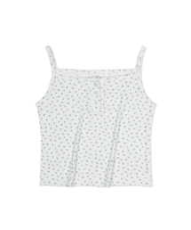 Dotty Floral Top (Berry Cream)