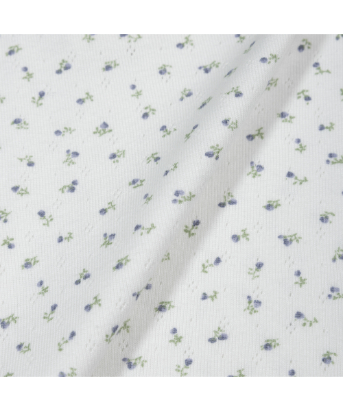 MOAA（モア）の「Dotty Floral Top (Berry Cream)（Tシャツ/カットソー・レディース・その他・SMALL/MEDIUM）」の4枚目の写真