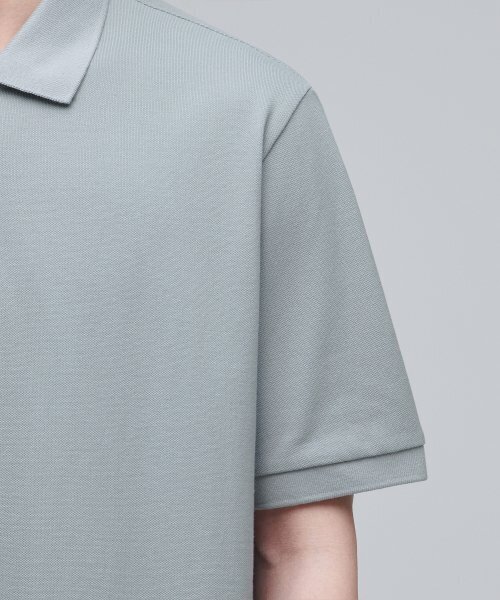 MUSINSA STANDARD（ムシンサスタンダード）の「ベーシックピケポロシャツ【ライトグレー】（ポロシャツ・メンズ・その他・SMALL/MEDIUM/LARGE/X-LARGE/XX-LARGE/XXX-LARGE）」の6枚目の写真