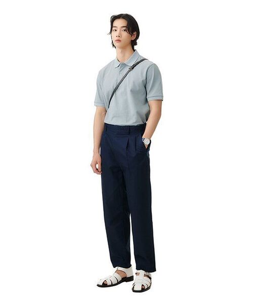 MUSINSA STANDARD（ムシンサスタンダード）の「ベーシックピケポロシャツ【ライトグレー】（ポロシャツ・メンズ・その他・SMALL/MEDIUM/LARGE/X-LARGE/XX-LARGE/XXX-LARGE）」の8枚目の写真